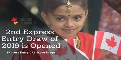 2nd Express Entry Draw of 2019 is Open on 23rd January 2019