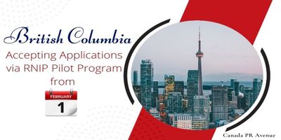 British Columbia Accepting Applications via RNIP pilot program