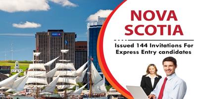 Nova Scotia Issued 144 Invitations in Latest NSNP Draw on 20th Dec