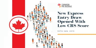 New Express Entry Draw Opened With Low CRS Score 30th Jan 2019