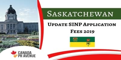 SINP Application Fees is Updated with Effect from 1st April 2019